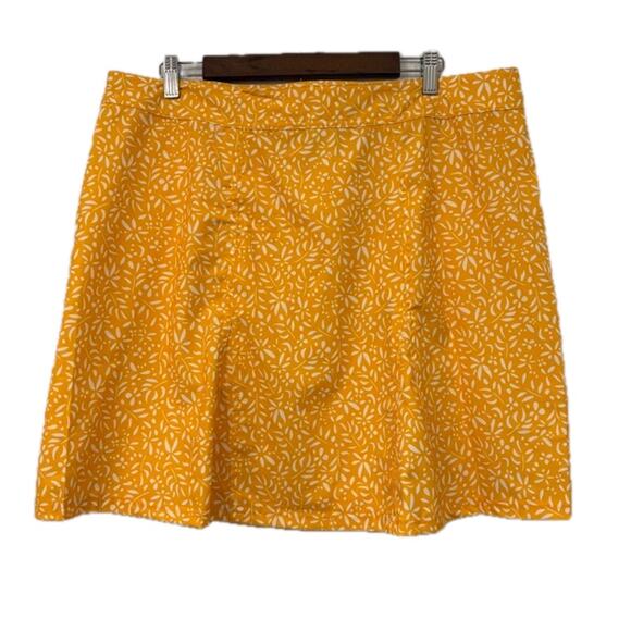 RipSkirt Hawaii Skirt Size XL Length 2 Damask Citrus Yellow Adjustable Quick Dry - Picture 3 of 6